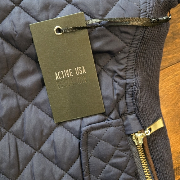 NWT Active USA Vest Size L NAVY - Picture 7 of 9